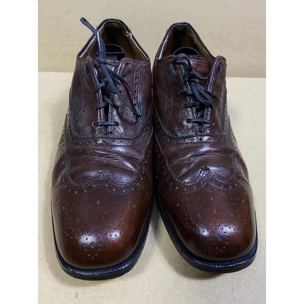 VTG Embassy Collection by Hanover dress shoes men’s 9 D leather brown Vintage